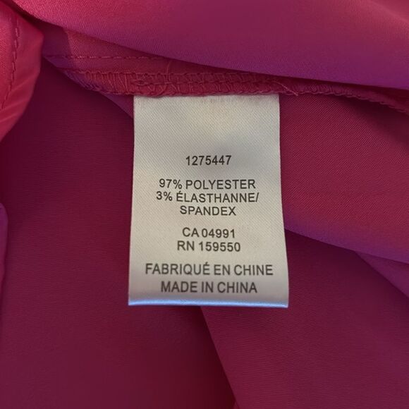 Maison d'Amelie Paris Pink Button Up Blouse Medium - Picture 4 of 5